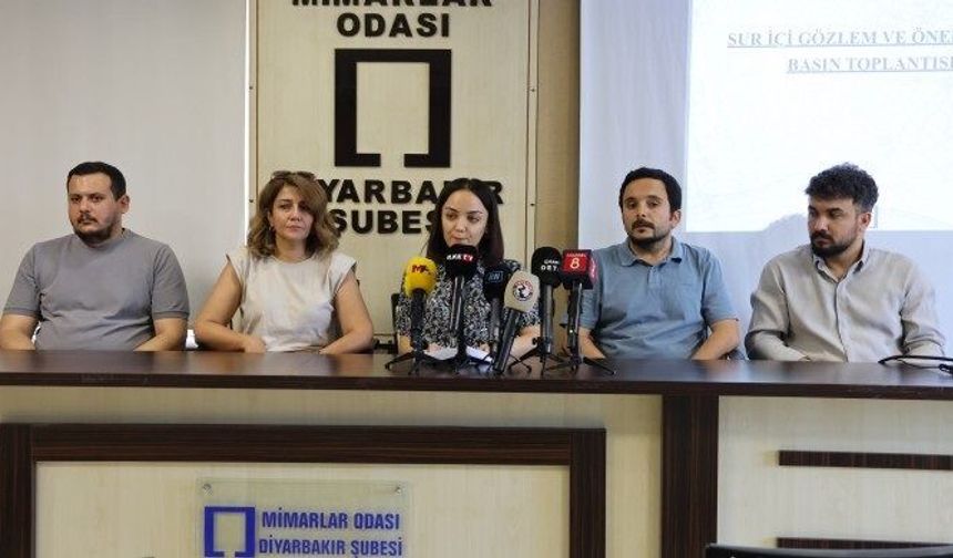 TMMOB’dan Diyarbakır çıkışı: “Sur’da tahribatlar ortaya çıkıyor!”