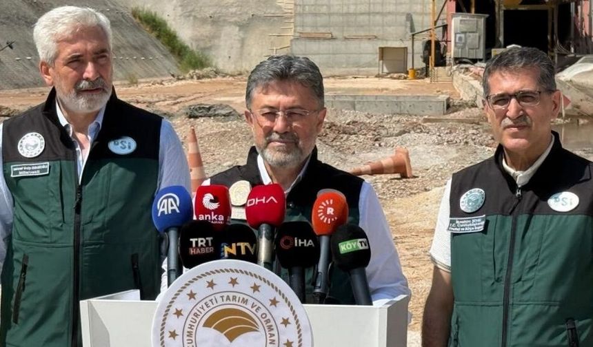 Bakan Diyarbakır’da açıkladı: Silvan Barajı için tarih verildi