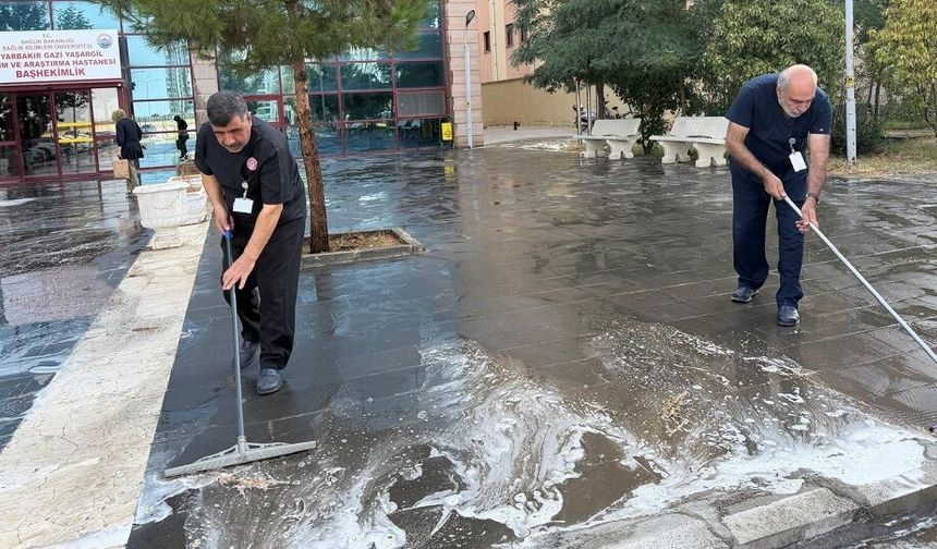 Diyarbakır Gazi Yaşargil Hastanesi'ne atama yapıldı, temizlik başladı!