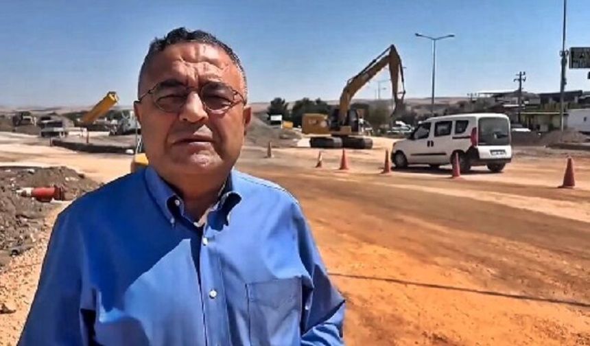Diyarbakır-Silvan yolundaki çalışma tepki çekti!