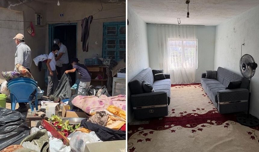 Diyarbakır’da belediyeden anlamlı destek: Bir evi baştan sona yeniledi