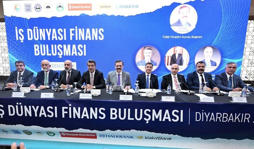 İş dünyası Diyarbakır’da buluştu: “Finansmana erişim alarm veriyor”