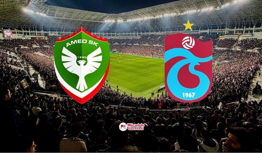 Amedspor Trabzonspor maçı reytingleri alt üst etti!