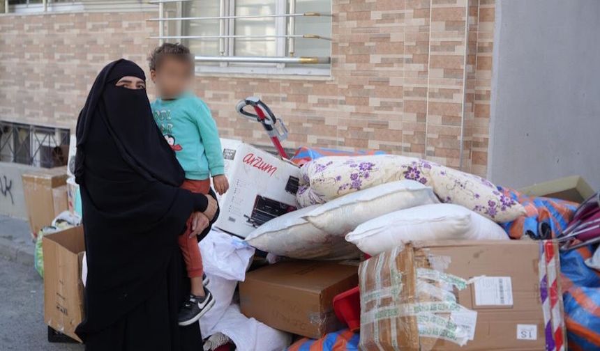 Diyarbakırlı kadın, 4 yaşındaki çocuğuyla sokağa atıldı!