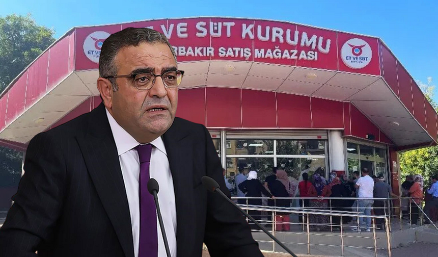 Tanrıkulu Diyarbakır'daki gerçeği haykırdı: “1 kilo kıyma için saatlerce bekliyorlar!”