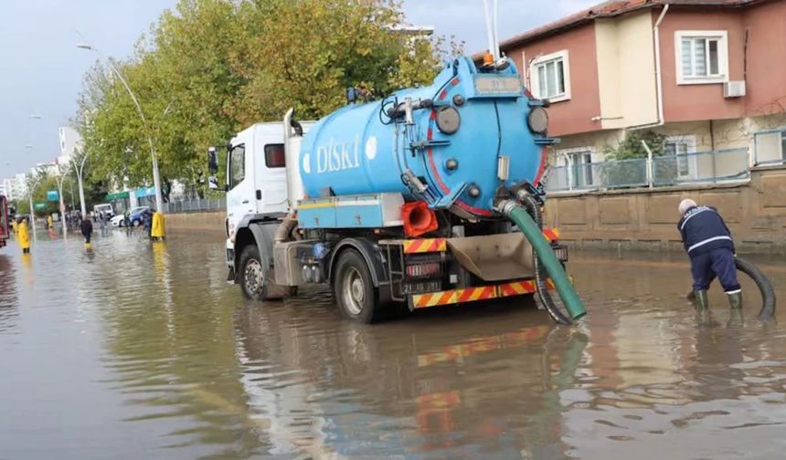 Yağış alarmı: Diyarbakır Büyükşehir’e 322 ihbar ulaştı!