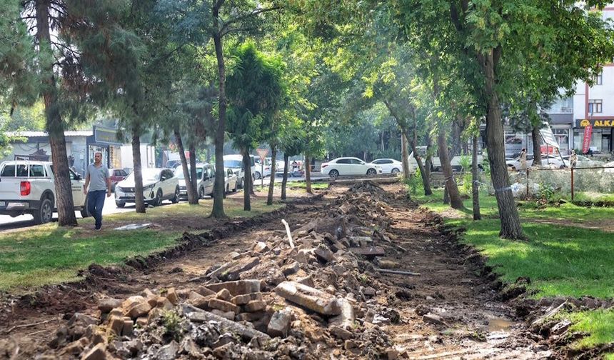 Diyarbakır’daki 3 park sil baştan yenileniyor