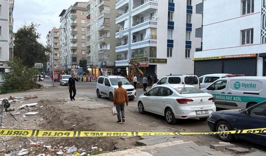 Diyarbakır’da faciaya ramak kaldı! Doğal gaz borusu çatladı