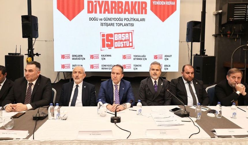 Erbakan’dan Diyarbakır’da çözüm süreci için referandum çağrısı