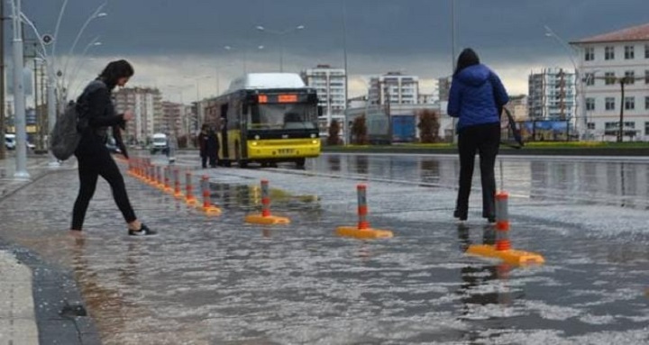 Diyarbakır için şiddetli yağış uyarısı!