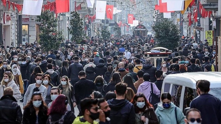 TÜİK, Türkiye'nin 2021 nüfusunu açıkladı!