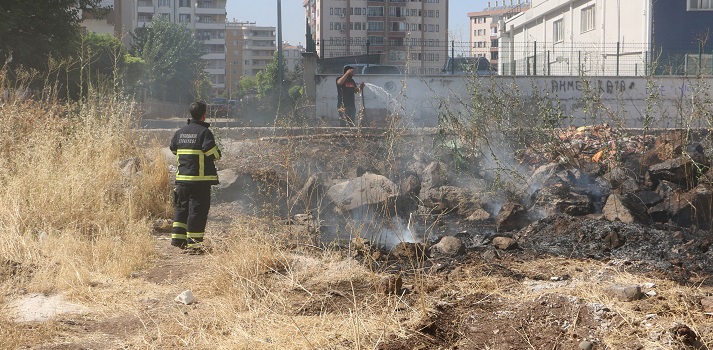 Diyarbakır’da anız yangınları 2 bini aştı