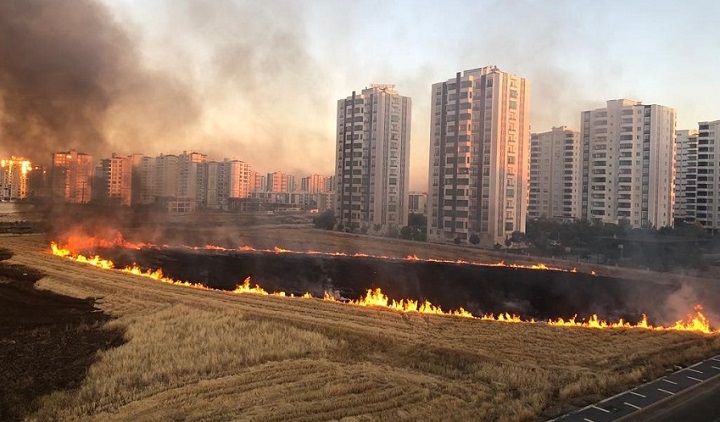 Diyarbakır’da ‘Anız Yangınlarıyla Mücadele Timi’ kuruldu.