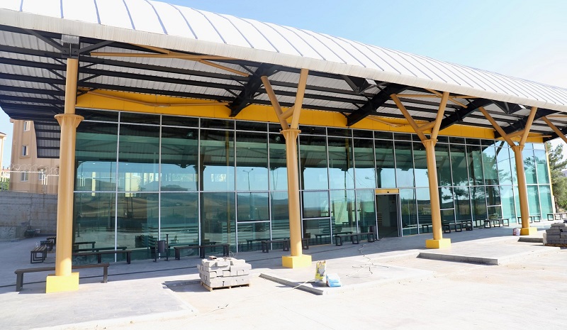 Diyarbakır’ın bir ilçesine otogar yapıldı
