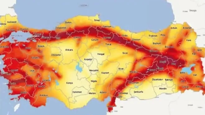 AFAD Aktif fayların 31'i bu kentte