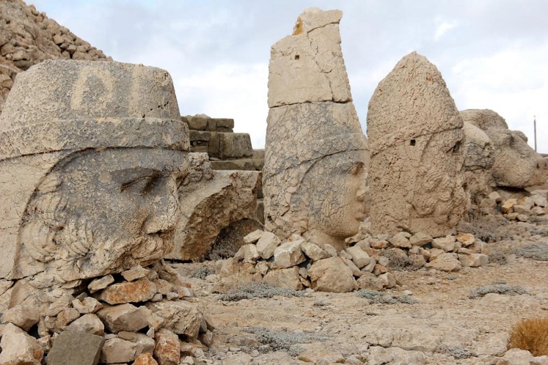 Nemrut’taki heykellerde denenen ‘nano kireç’ tuttu