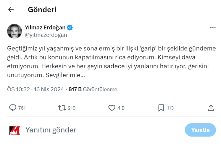 Yılmaz Erdoğan Cansu Taşkın