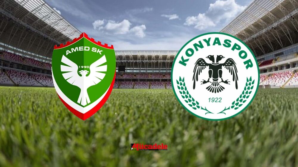 Amedspor Konyaspor maçı ne zaman, nerede?