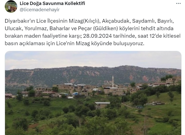 Diyarbakır'da Kulp'tan Sonra Şimdide Lice'de Eylem Yapılacak!-1