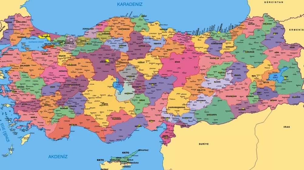 Türkiye Haritası Değişiyor Mu Diyarbakır Da Ayrılıyor