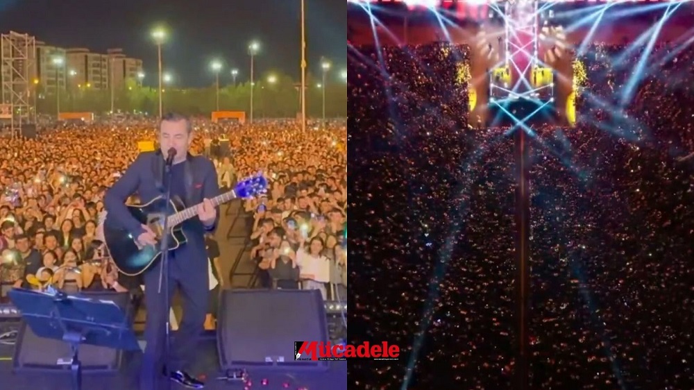 Diyarbakır’da Ferhat Göçer’in Konserine Binlerce Kişi Akın Etti!