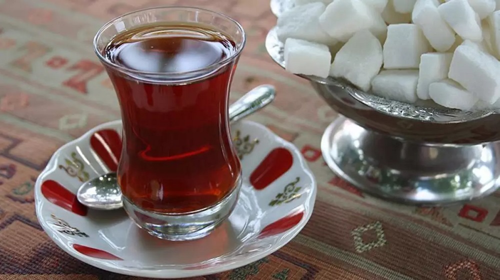 Çay Bardak Kahvehane Şeker Kahve Çay Ocağı