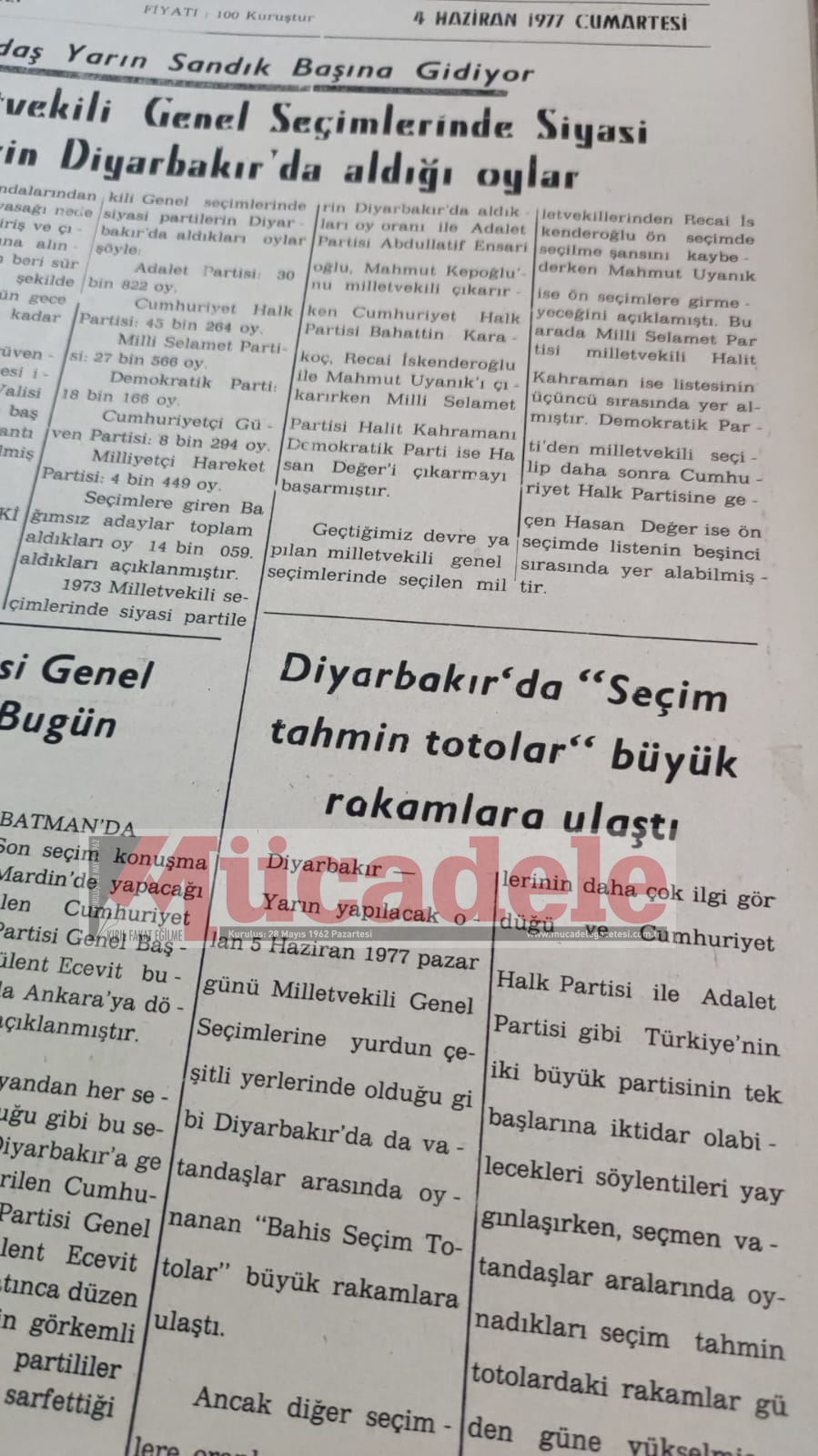 Mücadelegazetesi4Haziran1977