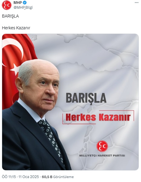 Mhp Barış Mesajı