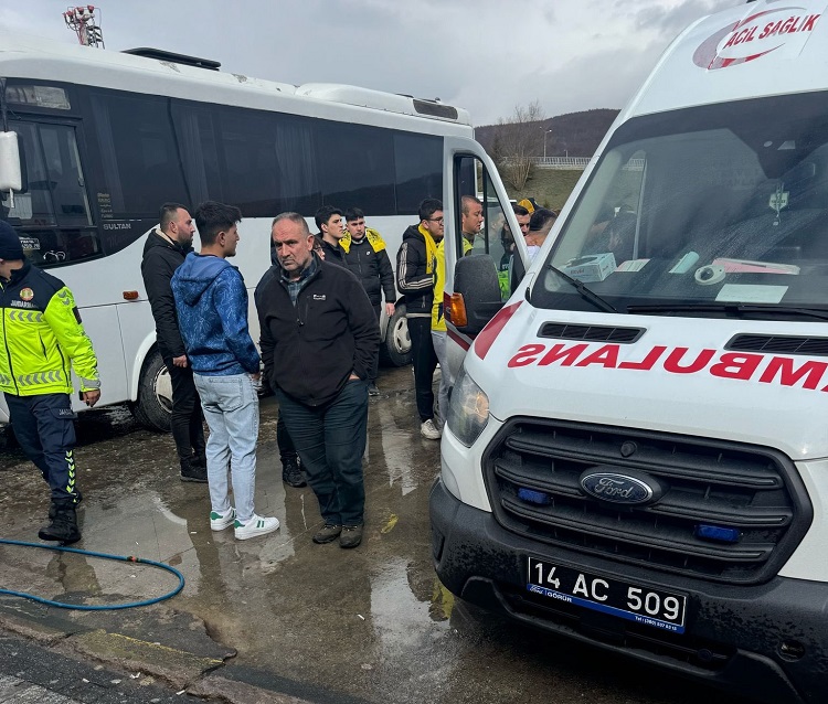 Bolu’da Amedspor Taraftarına Çirkin Saldıı