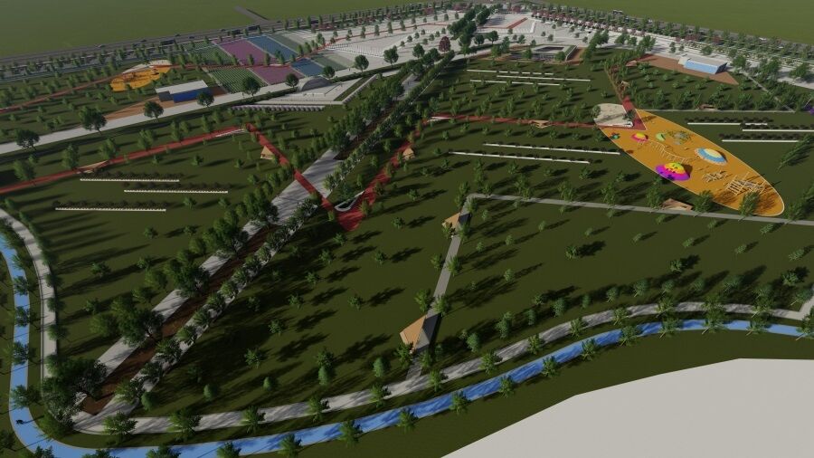 Diyarbakır’ın En Büyük Parkı Olacak Mezopotamya Kentparkı
