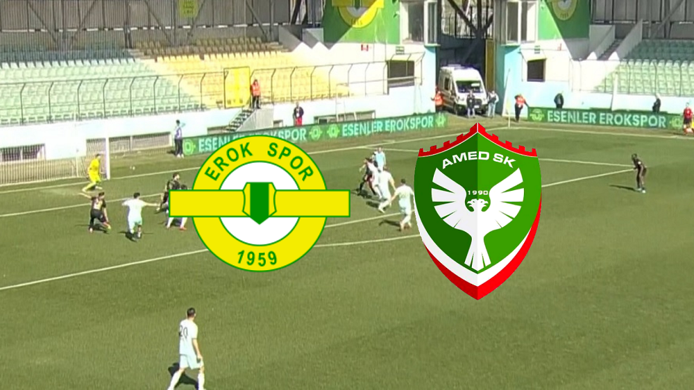 Amedspor Erokspor Maçının Yıldızları Belli Oldu!
