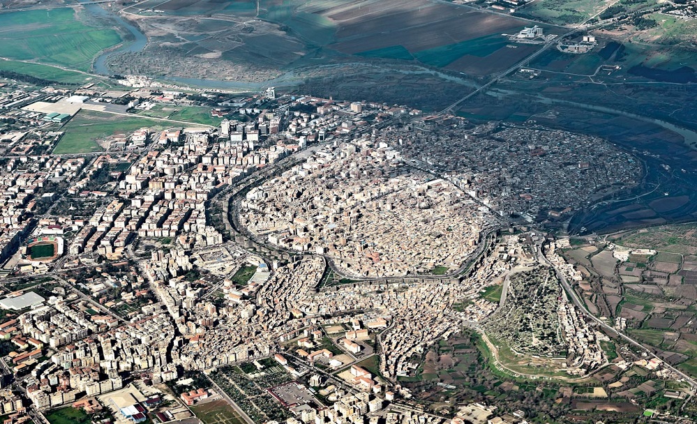 Diyarbakır Sur Kuşbakışı Kalkan Balığı