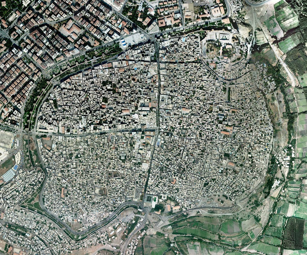 Diyarbakır Surları Kuşbakışı Kalkan Balığı