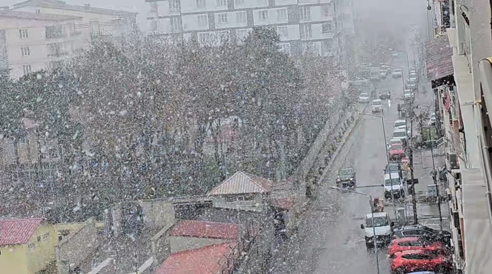 Sabah Saatlerinde Başlayan Kar Yağışı Bitlis’te Sürüyor (2)