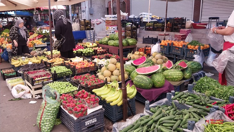 Diyarbakır Semt Pazarı Pazar Meyve