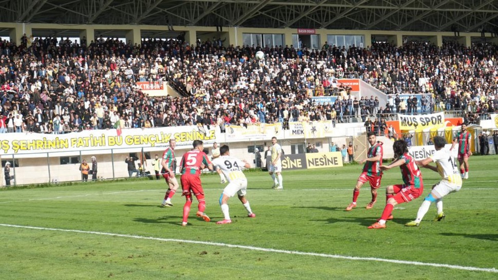 Muşspor Evinde Kazanamadı Finali İzmir'e Bıraktı! Karşıyaka