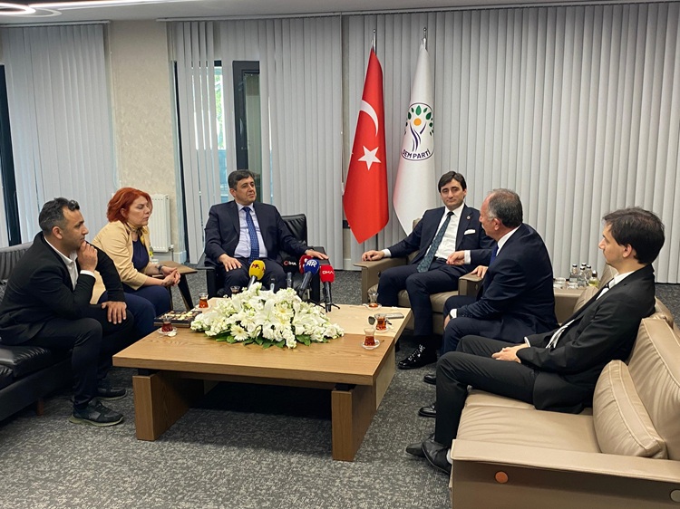 6 Partiden Dem Parti’ye Ziyaret Gerçekleştirildi!