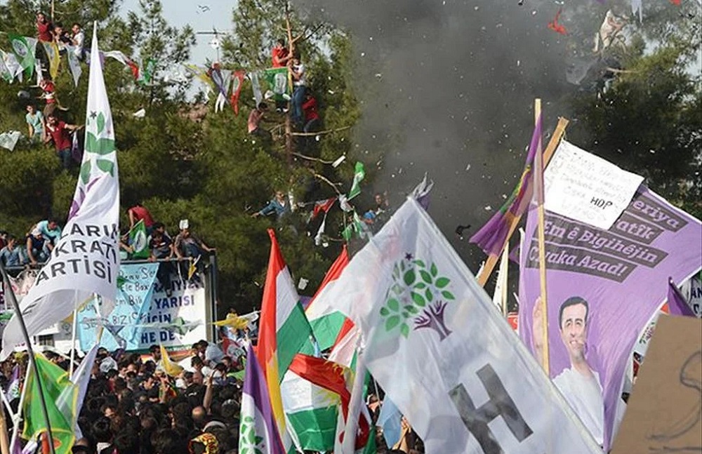 Dem Parti'den Diyarbakır Açıklaması Bir Kez Daha Lanetliyoruz Hdp Miting