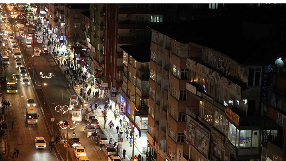 Diyarbakır Yenişehir Gece Karanlık Ulaşım