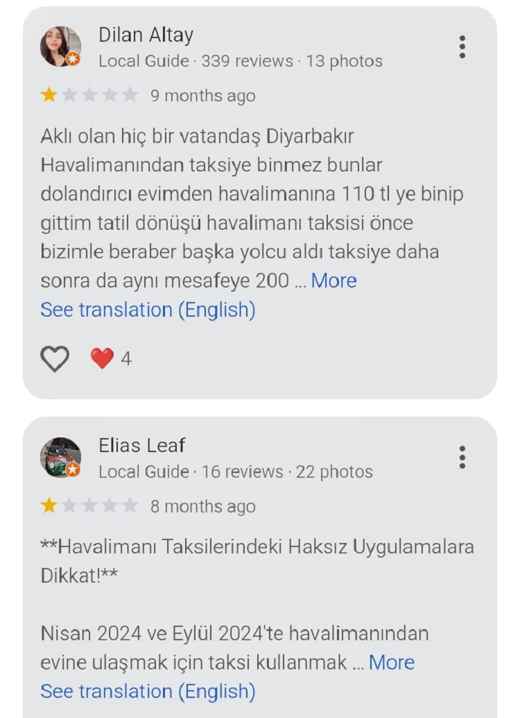 Diyarbakır’a Inen Yolcular, Havaalanındaki Taksilerden Dert Yanıyor! (3)