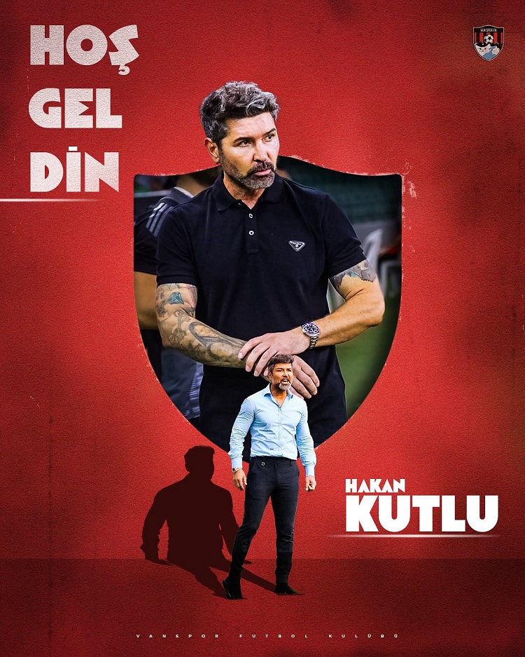 Vanspor’un Yeni Teknik Direktörü Belli Oldu Hakan Kutlu Geldi!