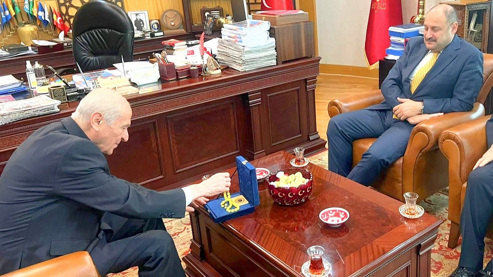 Kasım Gülpınar’dan Devlet Bahçeli’ye Sürpriz Ziyaret