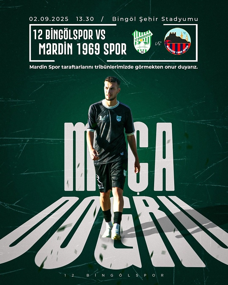 Bir Ilk Olacak Bingölspor'dan Mardinspor Maçı Kararı!