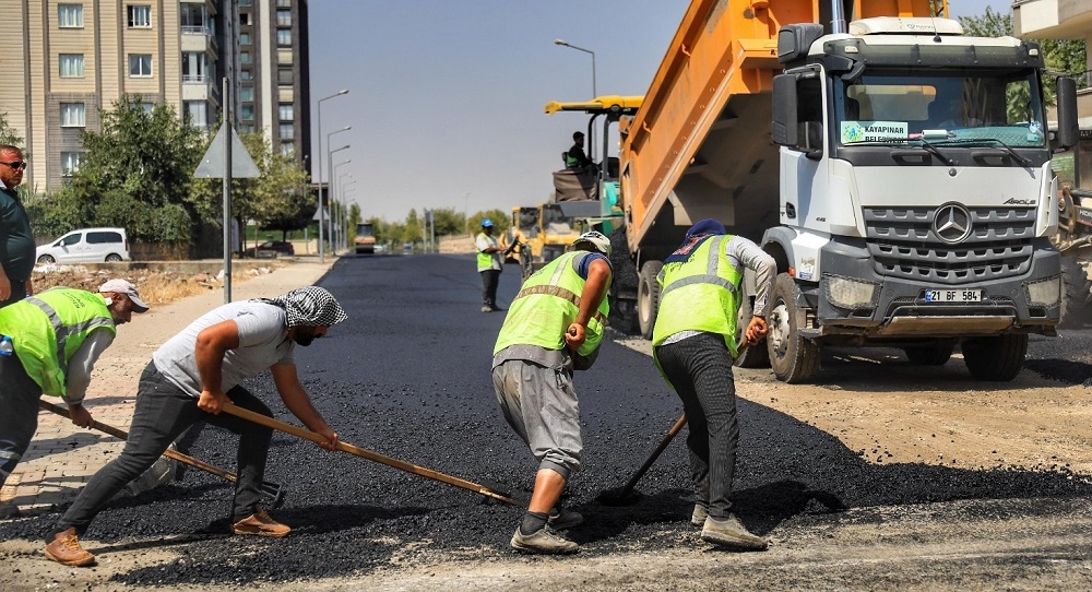 Diyarbakır’ın En Kalabalık Ilçesi Asfaltlanıyor Yüzde 70’I Tamam!