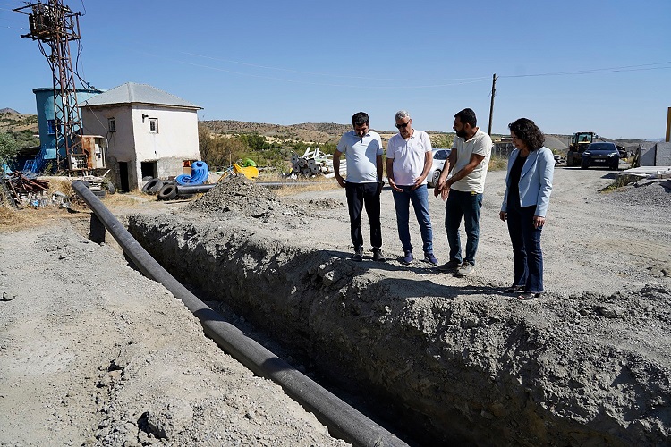 Diyarbakır’ın Ilçesindeki 39 Mahalleye Yeni Altyapı