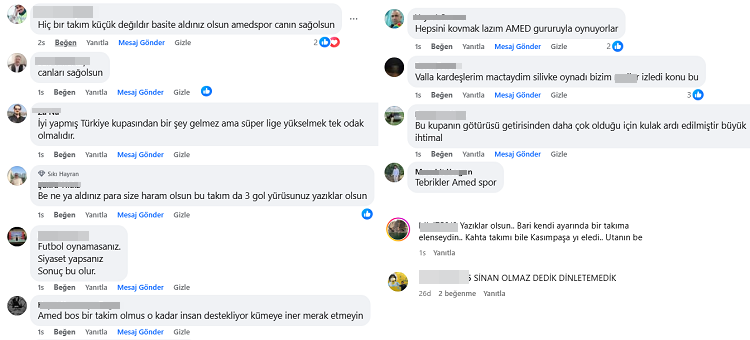 Amedspor Farklı Yenildi Tepkiler Çığ Gibi