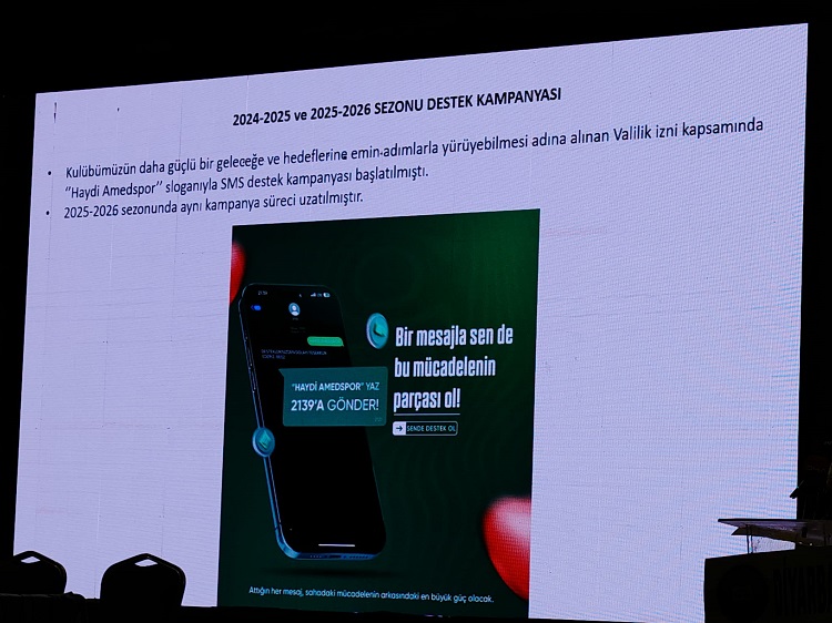 Amedspor'un Sms Kampanyasına Verilen Desteğin Miktarı Belli Oldu!