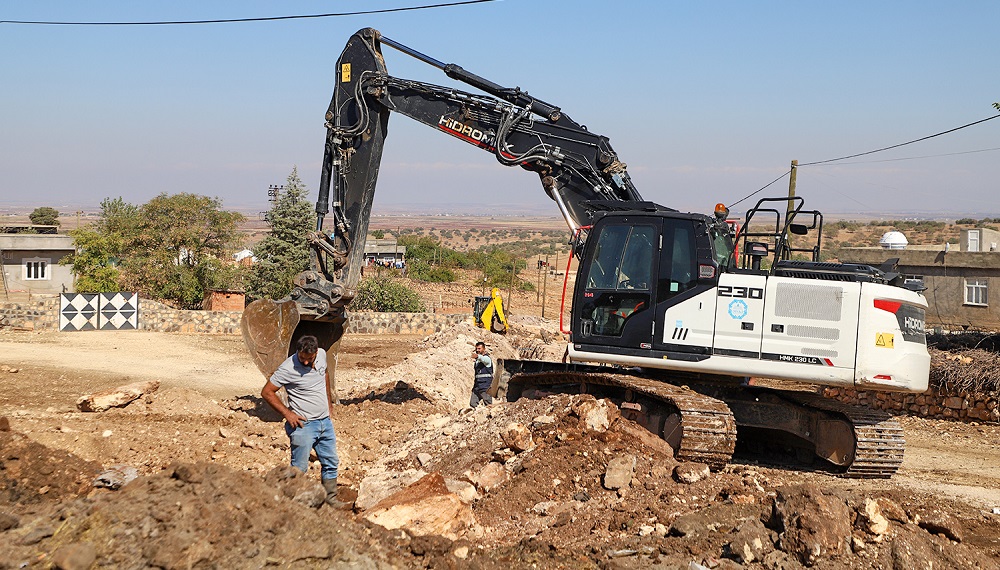 Diski Diyarbakır Çınar’da 5 Bin Metre Yeni Içme Suyu Hattı