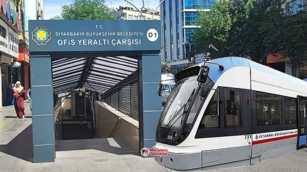 Diyarbakır Ofis Yeraltı Çarşısı Kapanıyor Sebebi ‘Tramvay’