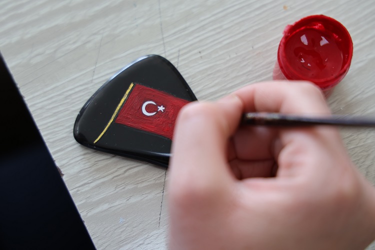 Diyarbakır Olgunlaşma Enstitüsü'nden Bayrak Temalı Sergi (1)